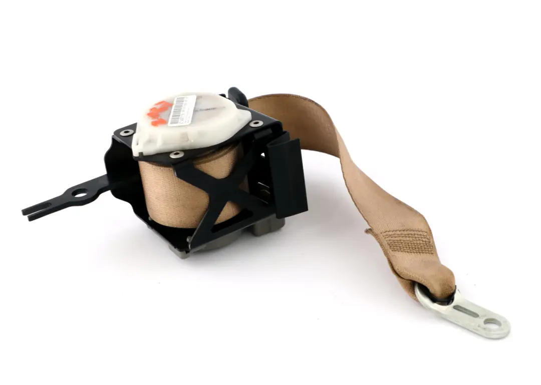 BMW 3 Series E90 LCI Upper Seat Belt Rear Left Right N/O/S Beige - SKU 9160109 - Part number 9160109