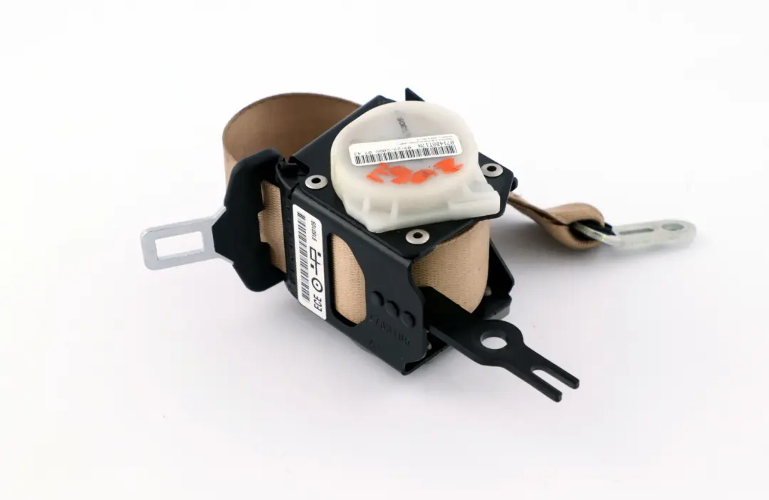  *BMW 3 er E90 LCI Obergurt Sicherheitsgurt Hinten Links Rechts Beige - SKU 9160109 - Teilenummer 9160109
