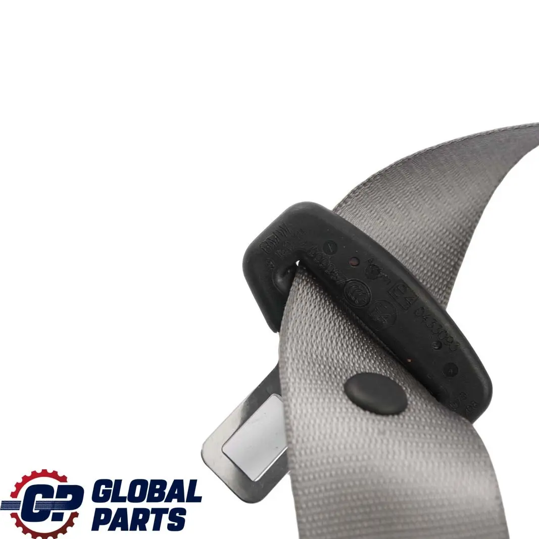 BMW 3 Series E90 LCI Saloon Upper Seat Belt Rear Centre Middle Grey - SKU 9160111 - Part number 9160111