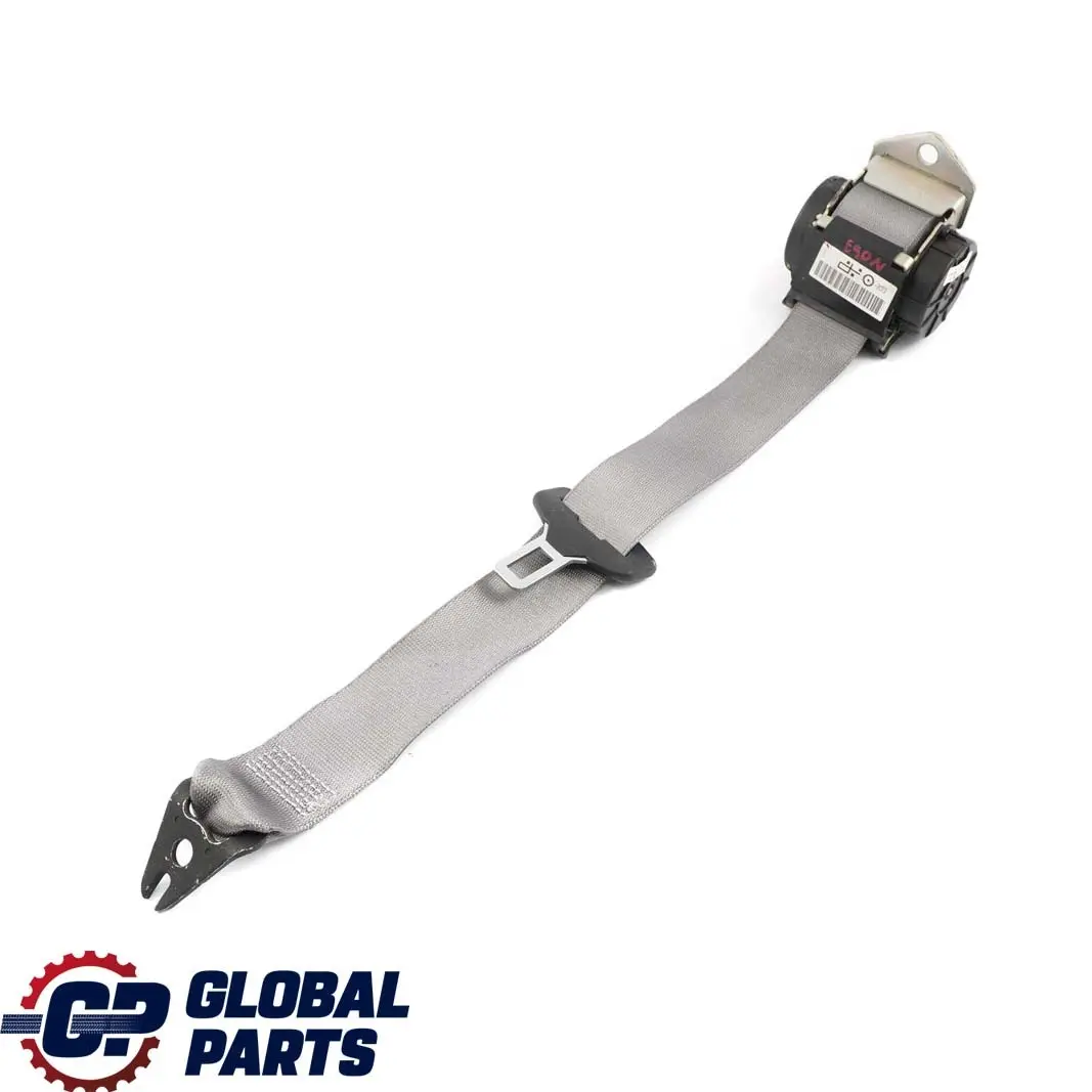 BMW 3 er E90 LCI Limousine Sicherheitsgurt Hinten Center Mitte Grau - SKU 9160111 - Teilenummer 9160111