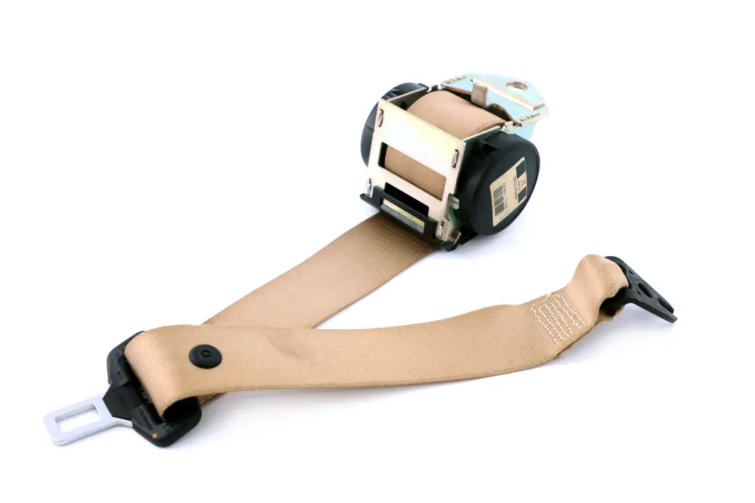 BMW E90 LCI Cinturon Superior Central Trasero Beige - SKU 9160113 - Número de pieza 9160113