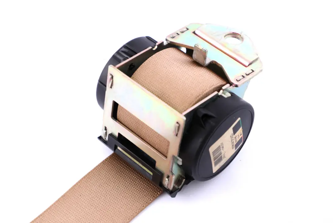 Centre Upper Belt Beige to BMW 3 Series E90 LCI Rear with Part number 9160113 BMW 3 Series E90 LCI Rear Centre Upper Belt Beige - SKU 9160113 - Part number 9160113