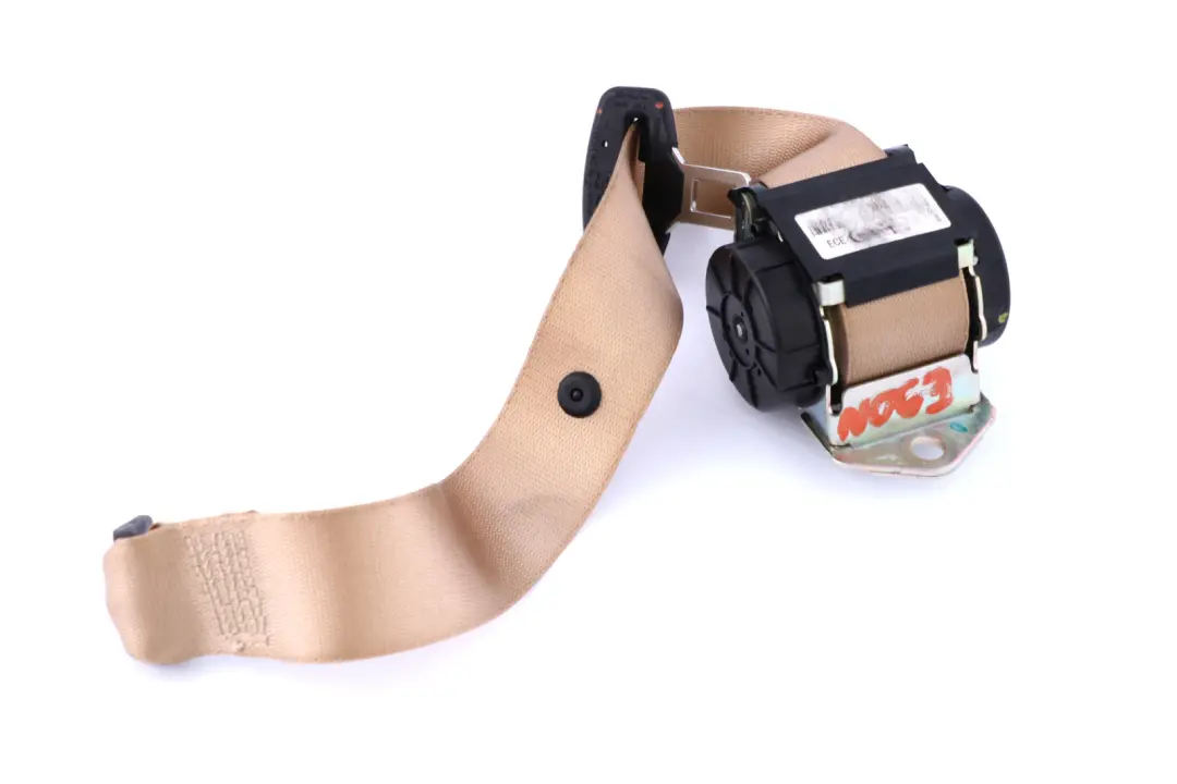 BMW E90 LCI Cinturon Superior Central Trasero Beige - SKU 9160113 - Número de pieza 9160113