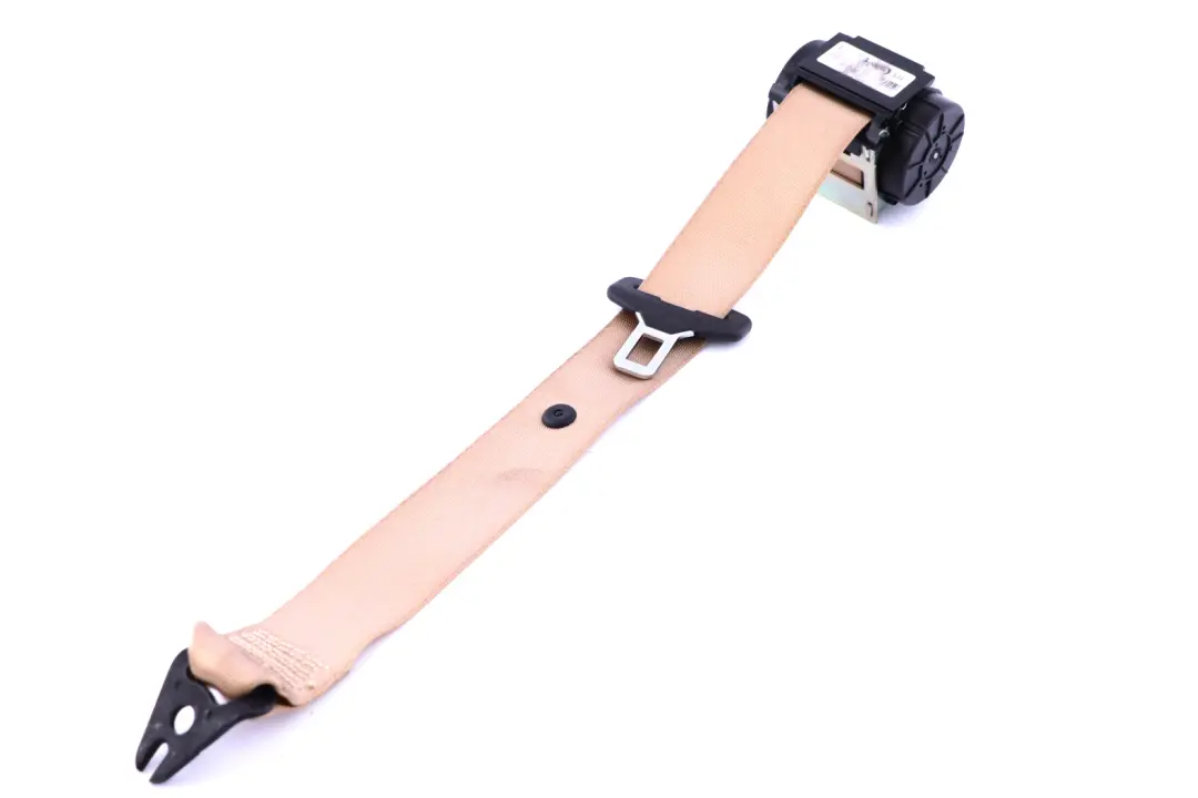 Cintura Superiore di Sicurezza Posteriore Centro Beige per BMW E90 LCI con numero di parte 9160113 BMW E90 LCI Cintura Superiore di Sicurezza Posteriore Centro Beige - SKU 9160113 - Numero di parte 9160113