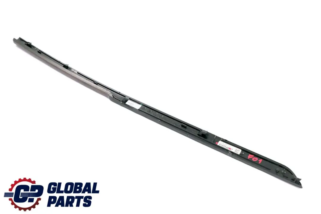 BMW 7 Series F01 F02 Centre Console Decor Trim Right O/S Wood Fineline Natural - SKU 9160540 - Part number 9160540