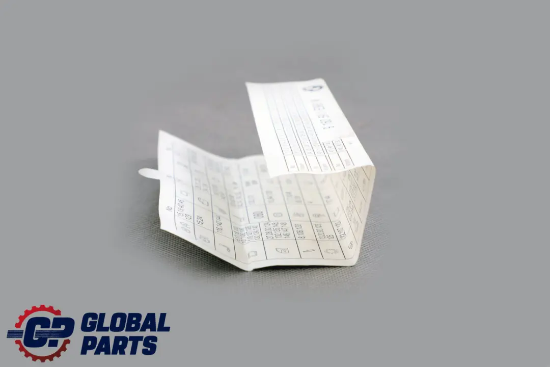 Mapa De La Caja De Fusibles Agrupación para BMW X5 E70 con número de pieza 6822530 BMW X5 E70 Mapa De La Caja De Fusibles Agrupación - SKU 9160591 - Número de pieza 6822530