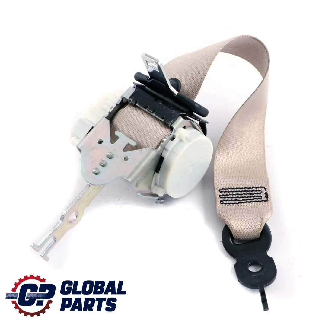 BMW 5 7 Series F01 F10 Rear Right O/S Seat Upper Belt Seatbelt Oyster - SKU 9163240 - Part number 9163240