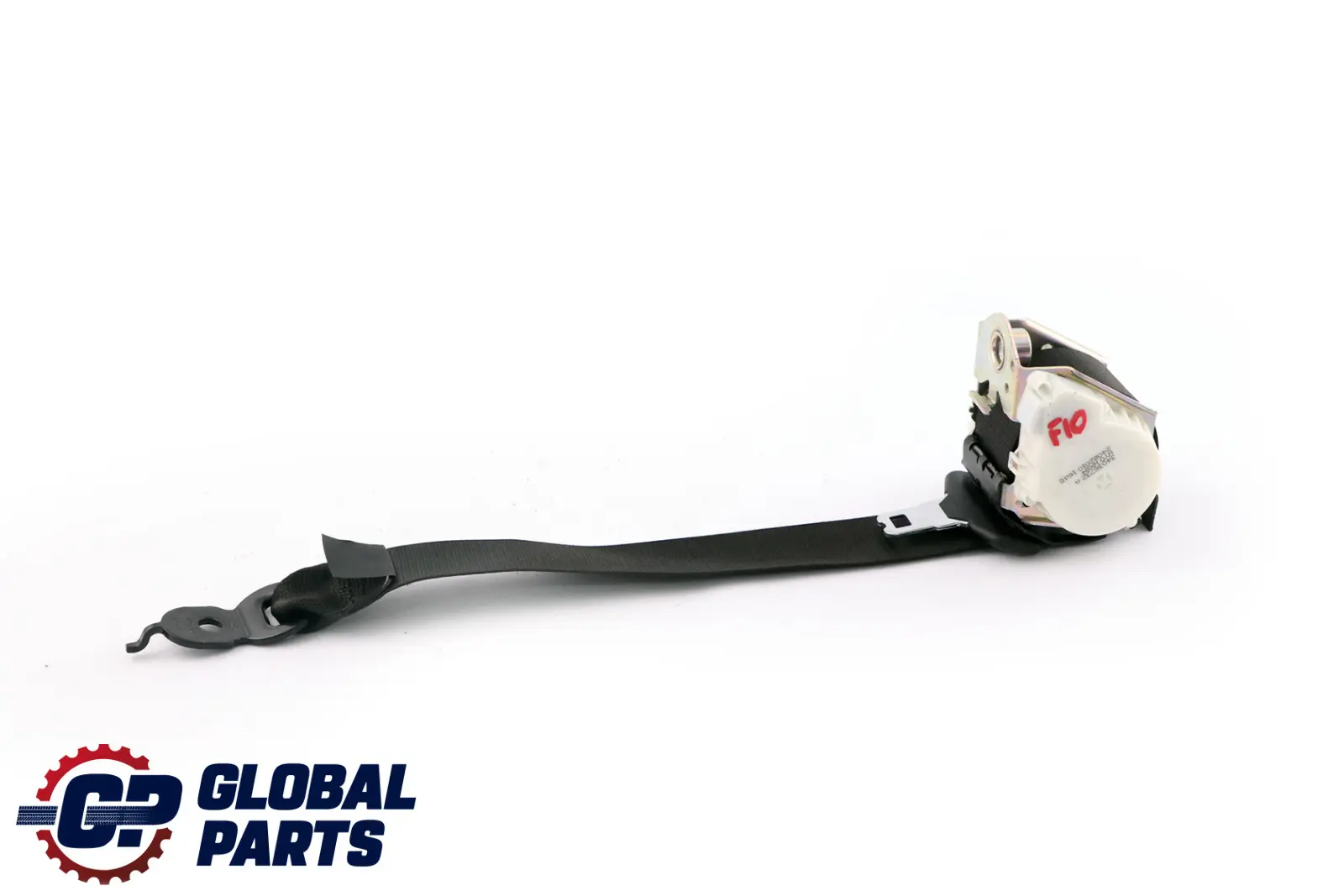 BMW 5 Series F10 Rear Center Upper Seat Belt Black 9163241