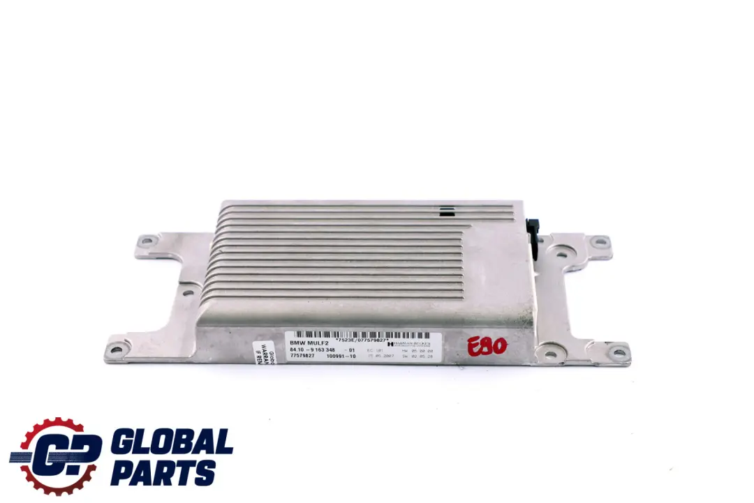 Manos libres Electronica Carga MULF2 para BMW E81 E87 E90 E91 con número de pieza 9163348 BMW E81 E87 E90 E91 Manos libres Electronica Carga MULF2 - SKU 9163348 - Número de pieza 9163348