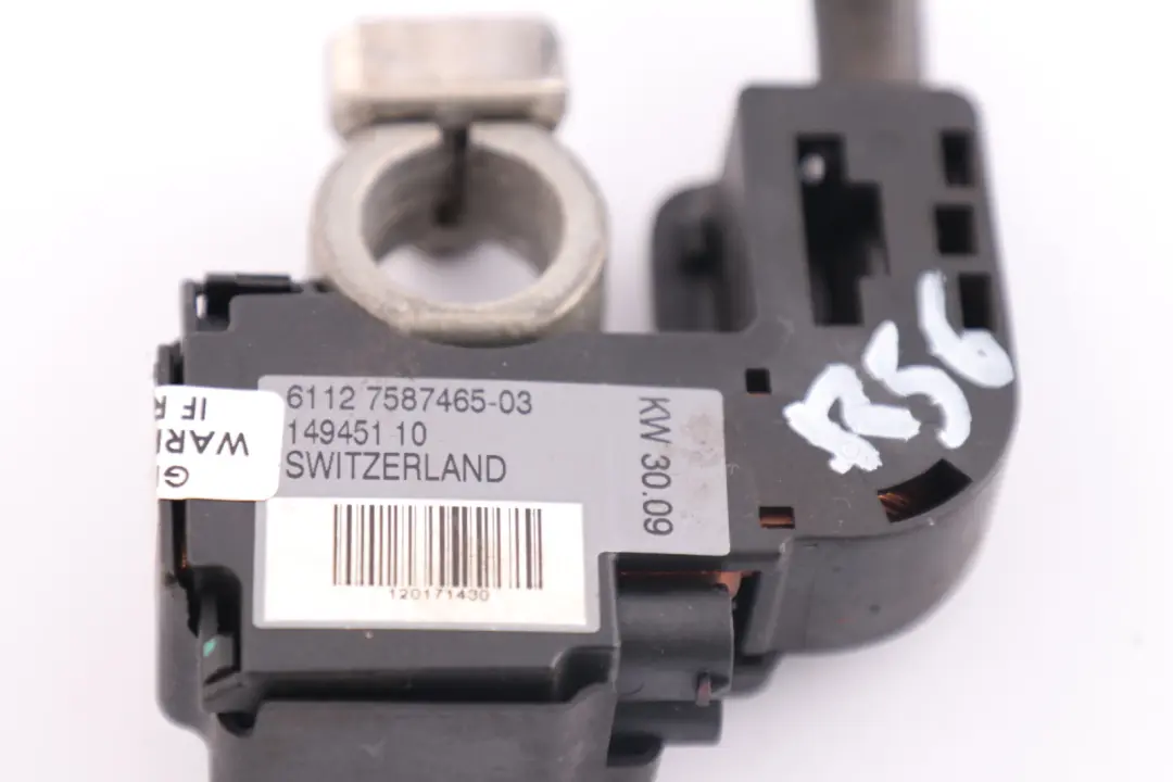 IBS Fil de Batterie Négatif pour Mini Cooper E60 E70 E93 R55 R56 R60 à propos du numéro de pièce 9164346 Mini Cooper E60 E70 E93 R55 R56 R60 IBS Fil de Batterie Négatif - SKU 9164346 - Numéro de pièce 9164346