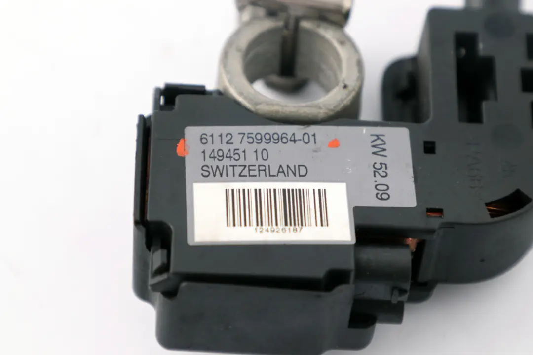 Klema Minusowa Minus do Mini Cooper E60 E70 E93 R55 R56 R60 o numerze 9164346 Mini Cooper E60 E70 E93 R55 R56 R60 Klema Minusowa Minus - SKU 9164346 - Numer Części 9164346