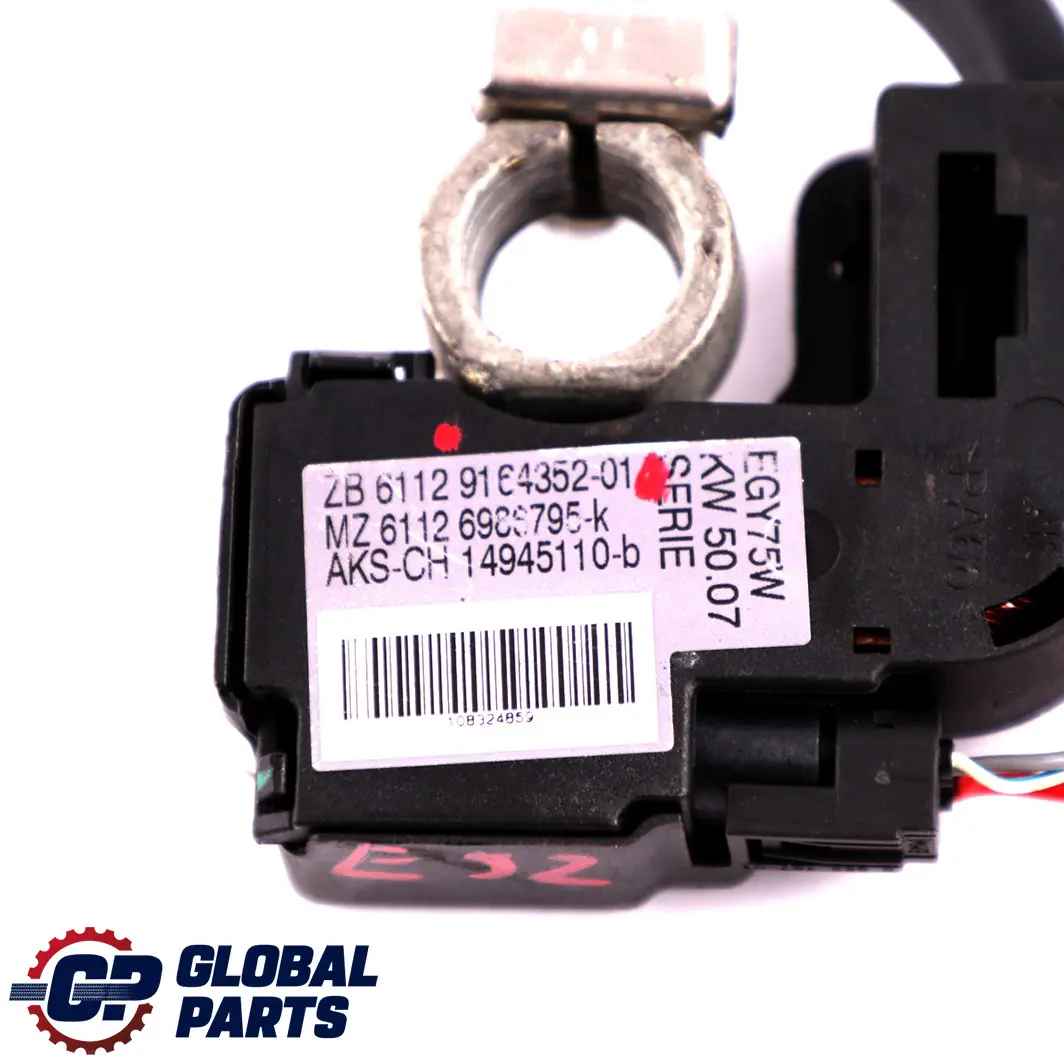 BMW E90 E91 E92 IBS Câble Négatif de la Batterie - SKU 9164352 - Numéro de pièce 9164352