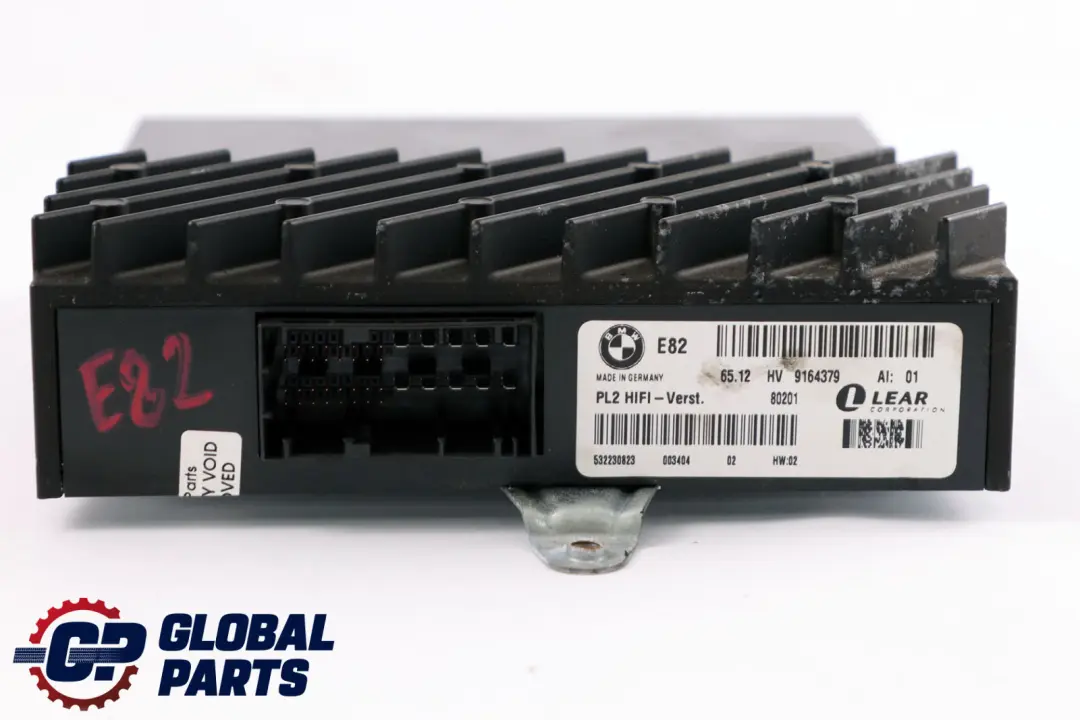 Amplificateur Hifi Audio Speaker System pour BMW E82 à propos du numéro de pièce 9164379 BMW E82 Amplificateur Hifi Audio Speaker System - SKU 9164379 - Numéro de pièce 9164379