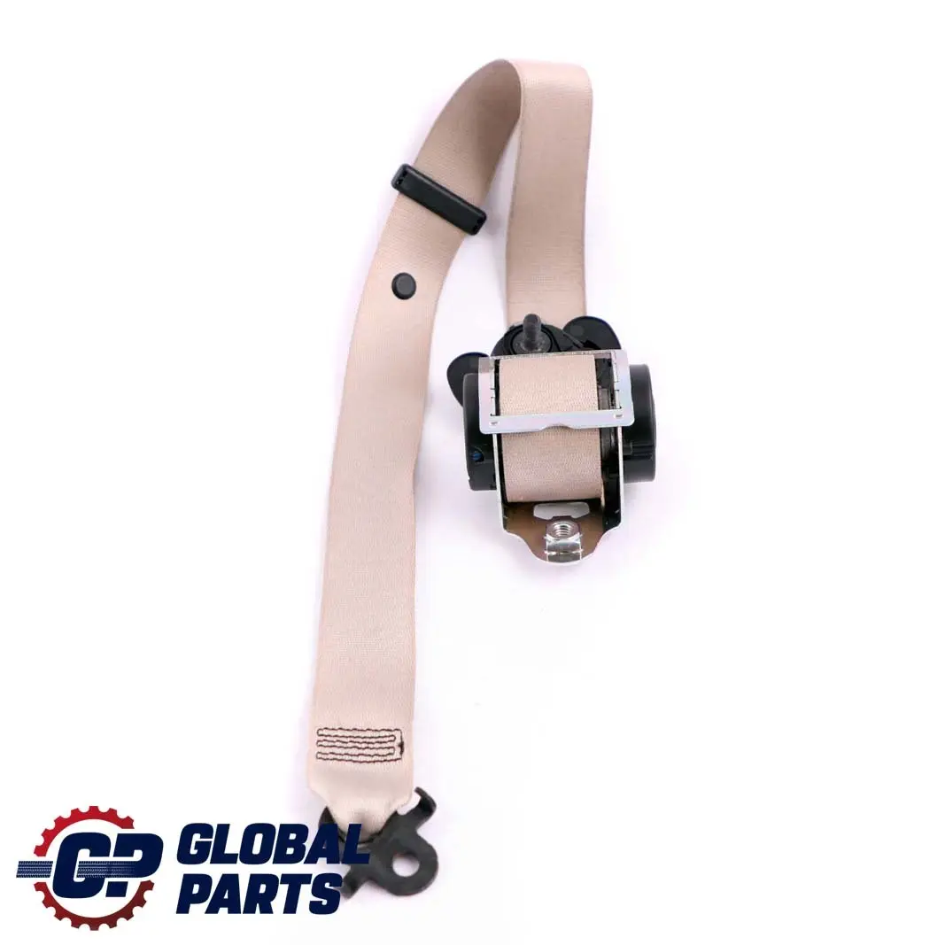 Upper Belt Front Left N/S Seatbelt Oyster to BMW F01 F02 F10 F11 Seat with Part number 9164509 BMW F01 F02 F10 F11 Seat Upper Belt Front Left N/S Seatbelt Oyster - SKU 9164509 - Part number 9164509