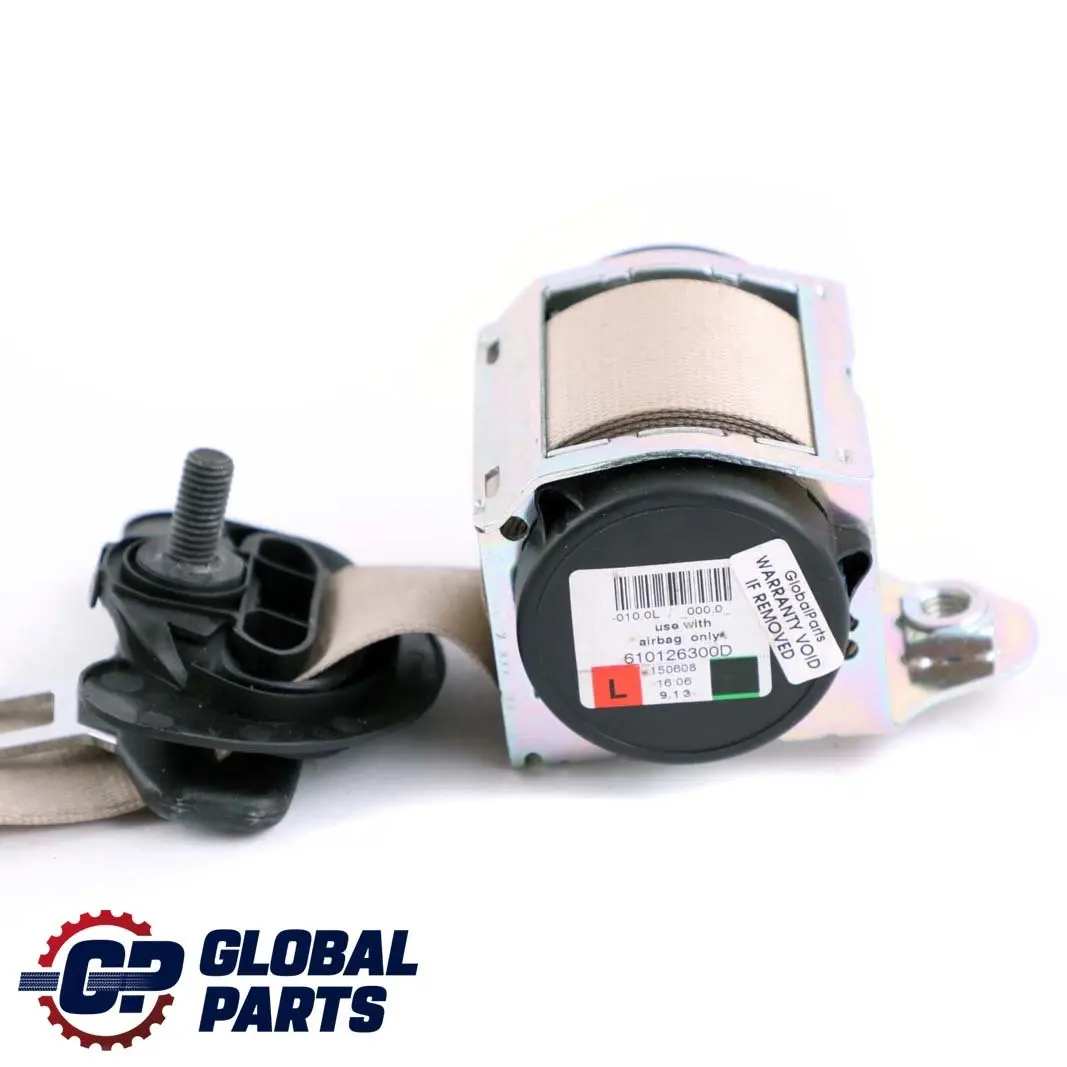 BMW F01 F02 F10 F11 Cinturón seguridad superior delantero izquierdo Oyster - SKU 9164509 - Número de pieza 9164509