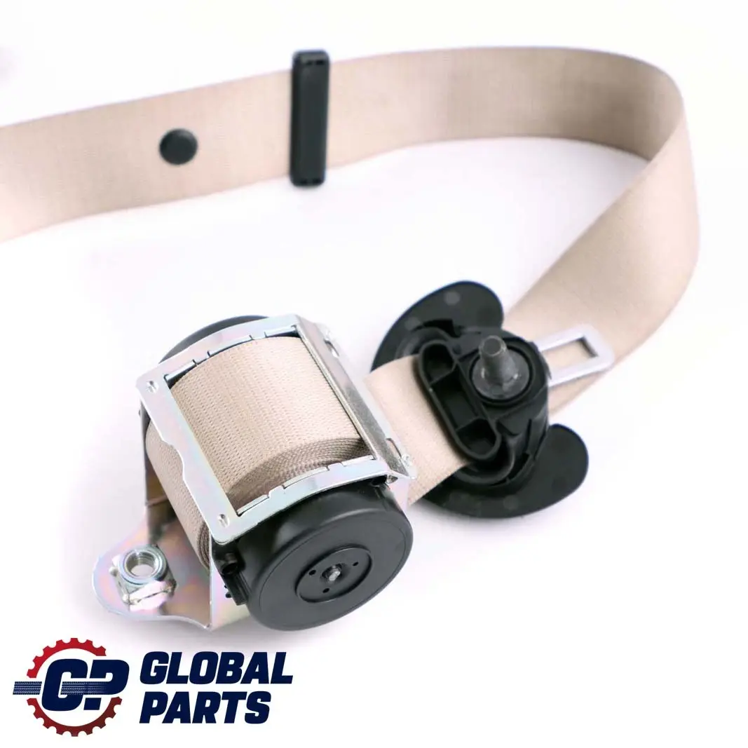 Upper Belt Front Left N/S Seatbelt Oyster to BMW F01 F02 F10 F11 Seat with Part number 9164509 BMW F01 F02 F10 F11 Seat Upper Belt Front Left N/S Seatbelt Oyster - SKU 9164509 - Part number 9164509