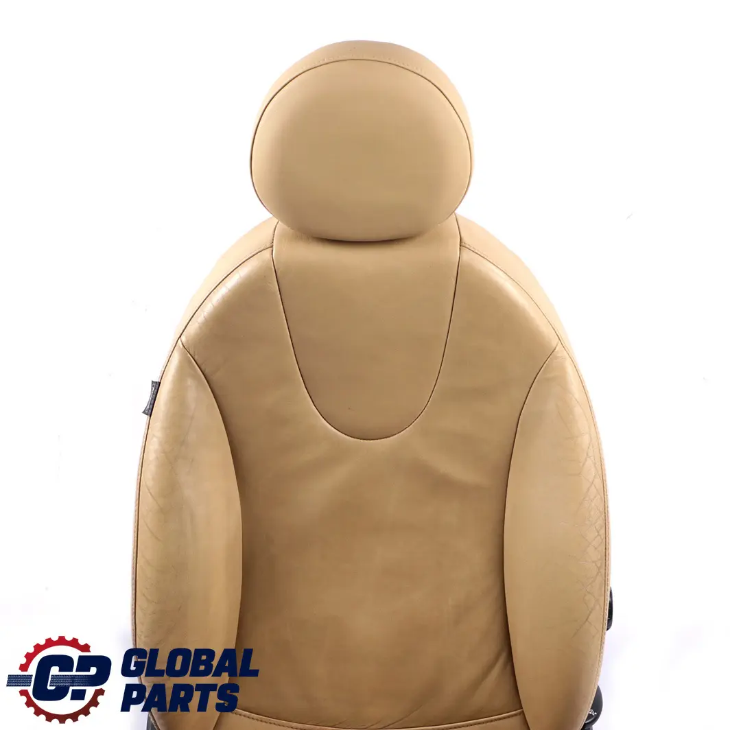 Mini Cooper One R55 R56 Beige Leather Front Right O/S Seat - SKU 9165410 - Part number 9165410