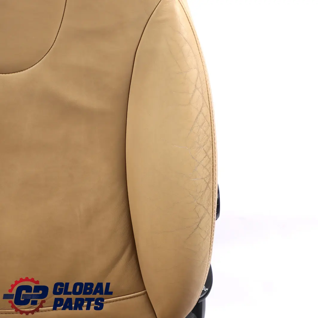 Beige Leather Front Right O/S Seat to Mini Cooper One R55 R56 with Part number 9165410 Mini Cooper One R55 R56 Beige Leather Front Right O/S Seat - SKU 9165410 - Part number 9165410