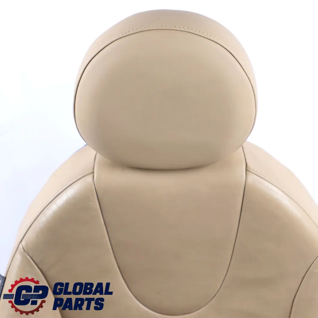 Beige Leather Front Right O/S Seat to Mini Cooper One R55 R56 with Part number 9165410 Mini Cooper One R55 R56 Beige Leather Front Right O/S Seat - SKU 9165410 - Part number 9165410
