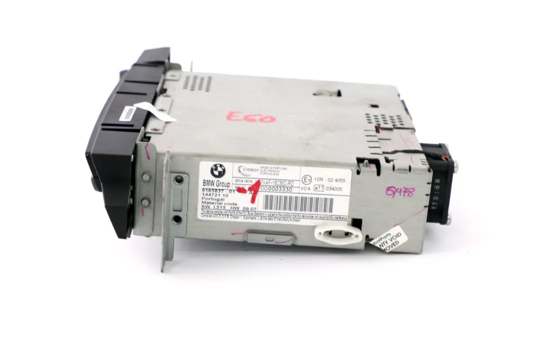 BMW E60 LCI E63 CHAMP Business System Controller CD Player - SKU 9165837 - Part number 9187903