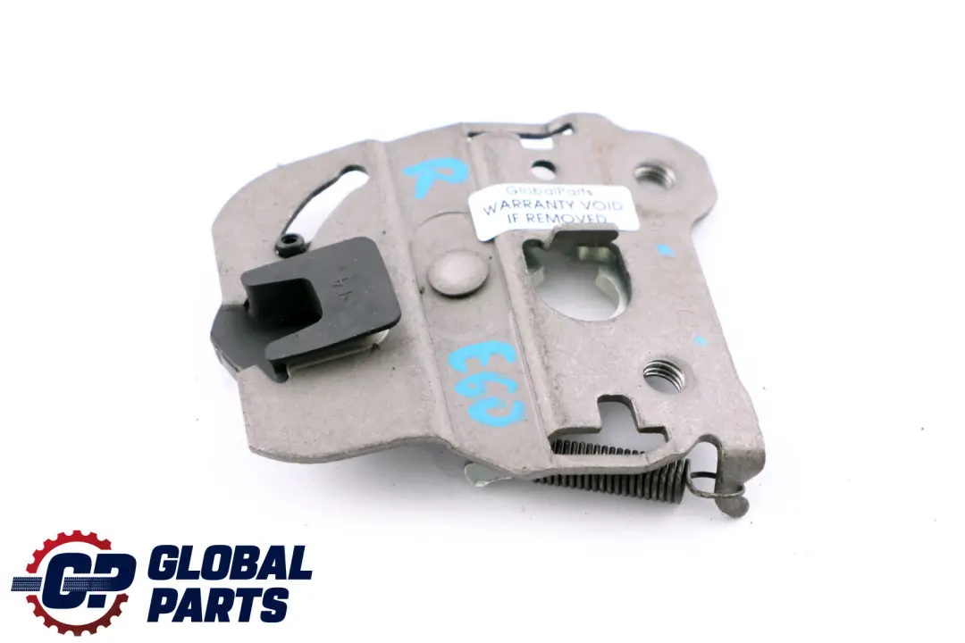 Chiusura Base Destra Posteriore Bloccaggio Sella per BMW E60 Berlina con numero di parte 7142262 BMW E60 Berlina Chiusura Base Destra Posteriore Bloccaggio Sella - SKU 9165862 - Numero di parte 7142262