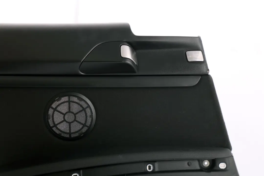 Left N/S Door Card Lining Black Anthracite Trim Panel to BMW 3 Series E92 Rear with Part number 9165871 BMW 3 Series E92 Rear Left N/S Door Card Lining Black Anthracite Trim Panel - SKU 9165871 - Part number 9165871