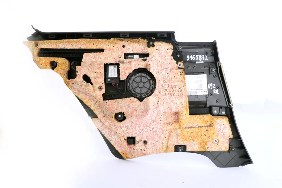 Seitenverkleidung Stoff Hinten Rechts Anthracit für BMW 3 er E92 mit Teilenummer 9165872 BMW 3 er E92 Seitenverkleidung Stoff Hinten Rechts Anthracit - SKU 9165872 - Teilenummer 9165872