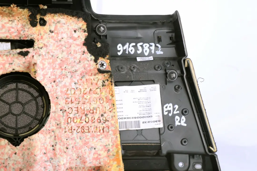 Seitenverkleidung Stoff Hinten Rechts Anthracit für BMW 3 er E92 mit Teilenummer 9165872 BMW 3 er E92 Seitenverkleidung Stoff Hinten Rechts Anthracit - SKU 9165872 - Teilenummer 9165872