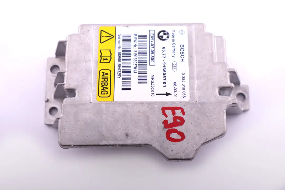 BMW 1 3 X1 er E81 E87 E90 E91 Sicherheitsinformationsmodul Steuergerät - SKU 9166057 - Teilenummer 9166057