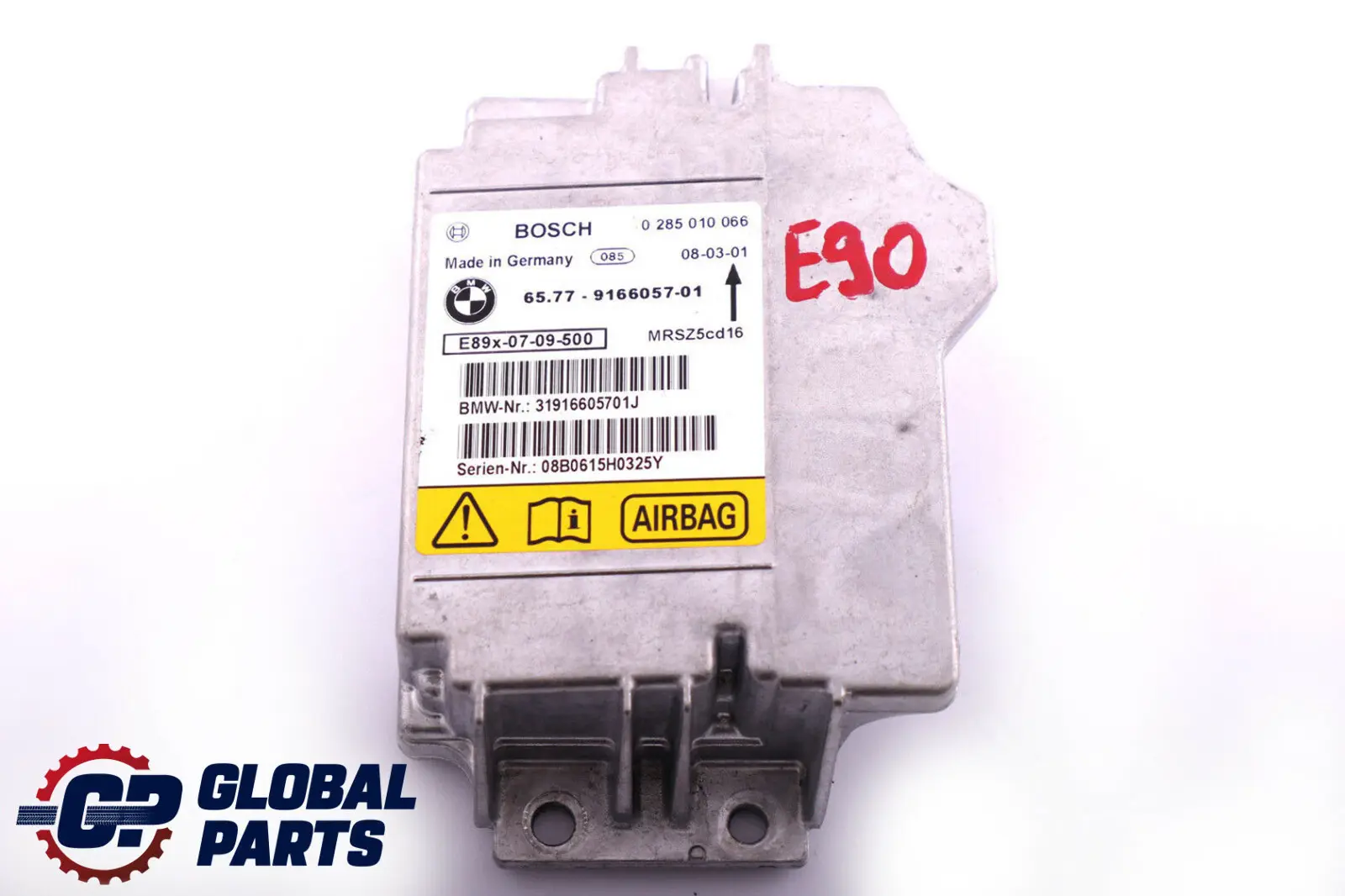 BMW E81 E87 E90 E91 Control Unit Air Module ECU NO CRASH DATA 9166057