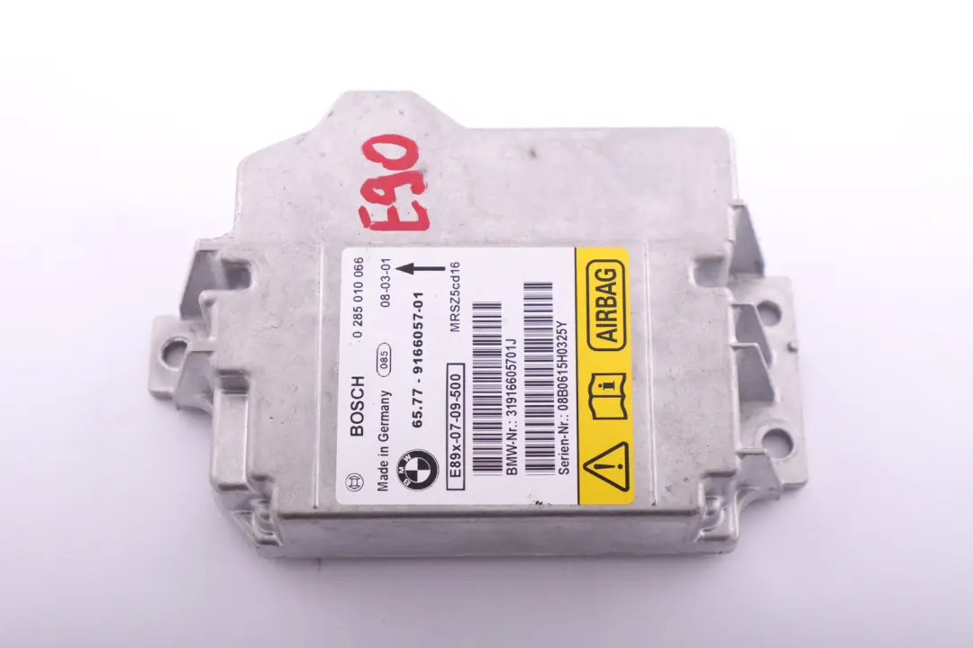 BMW E81 E87 E90 E91 Steuergerät Luftmodul ECU KEINE CRASH DATEN - SKU 9166057 - Teilenummer 9166057