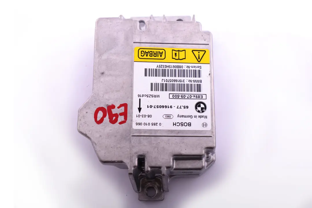 BMW E81 E87 E90 E91 Centralina Modulo Aria ECU NESSUN DATO INCIDENTE - SKU 9166057 - Numero di parte 9166057