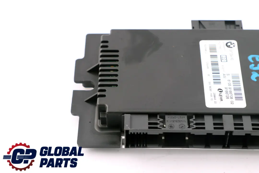 Moduł Sterownik Świateł LCM PL2 BMW E92 - SKU 9166708-1 - Numer Części 9166708