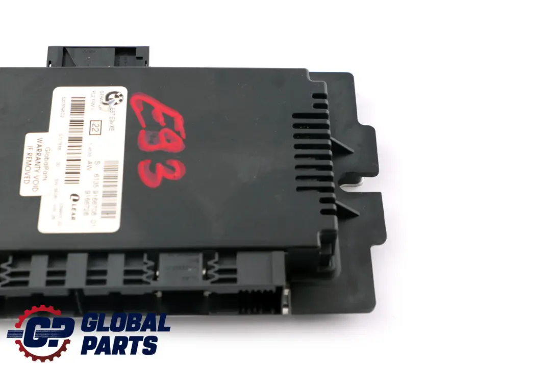Moduł Sterownik Świateł BMW E93 - SKU 9166708-3 - Numer Części 9166708
