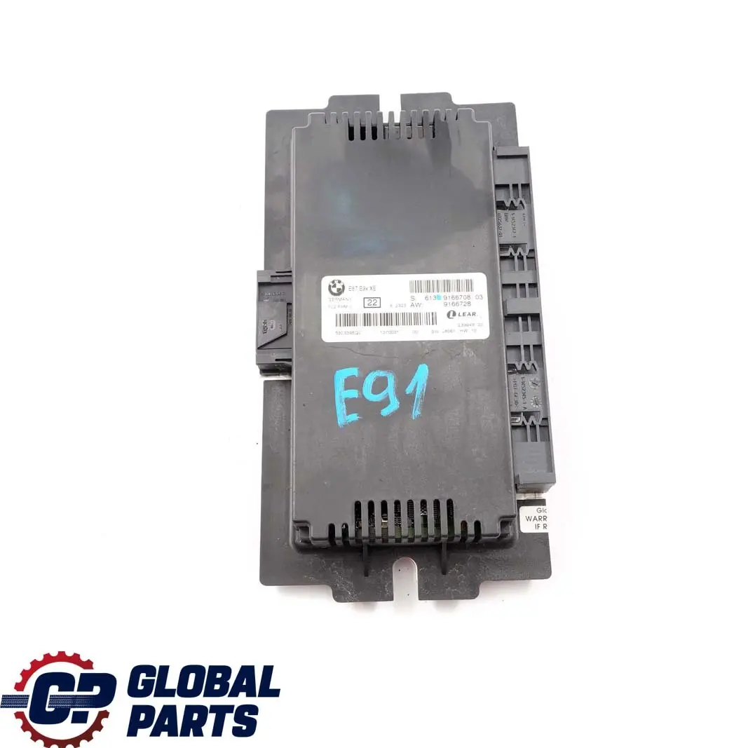 BMW E91 Touring Xenon-Fu?raum-Lichtsteuermodul Lcm PL2 Frm II - SKU 9166708-4 - Numero di parte 9166708