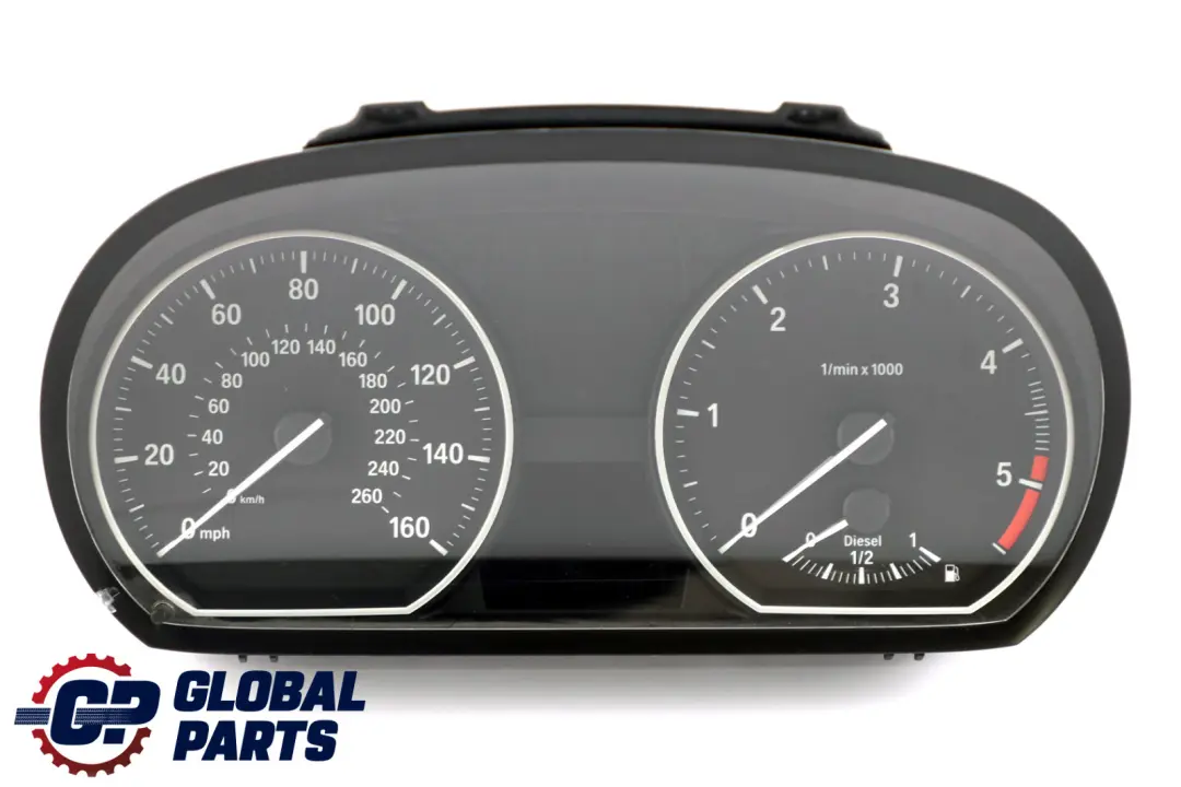 Speedo Clocks Instruments Combination Automatic to BMW 1 Series E81 E87 LCI 120d with Part number 9166824 BMW 1 Series E81 E87 LCI 120d Speedo Clocks Instruments Combination Automatic - SKU rhd-9166824 - Part number 9166824