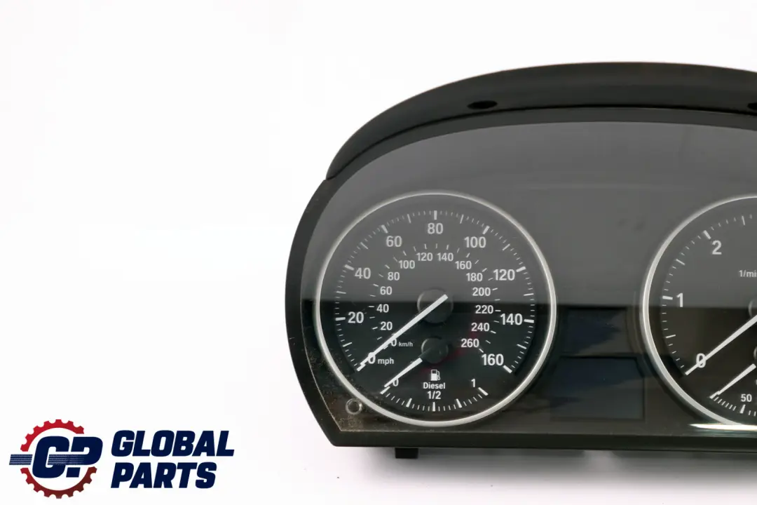 BMW 3 Series E90 E91 E92 Diesel Automatic Instrument Speedometer Clocks - SKU 9166861-1 - Part number 9166861