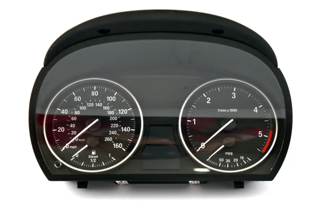 BMW 3 Series E90 E91 E92 Diesel Manual Instrument Speedometer Clocks - SKU 9166861 - Part number 9166861
