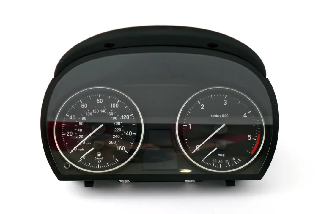 BMW 3 Series E90 E91 E92 Diesel Manual Instrument Speedometer Clocks - SKU 9166861 - Part number 9166861