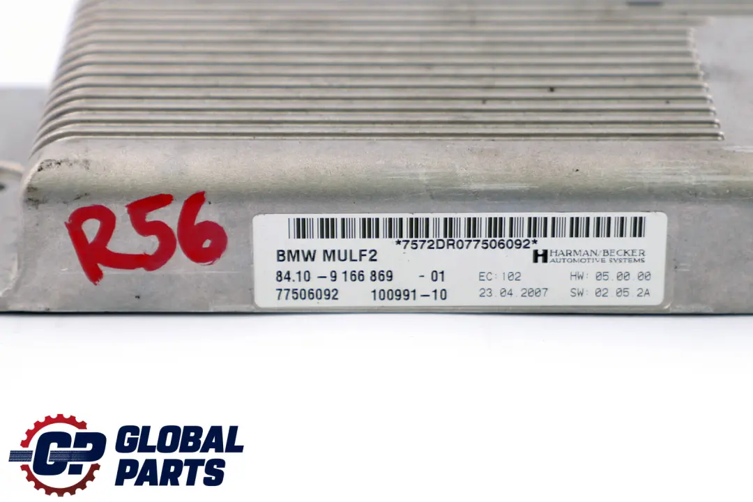 Manos libres Electronica Carga MULF2 para Mini Cooper R56 con número de pieza 9166869 Mini Cooper R56 Manos libres Electronica Carga MULF2 - SKU 9166869 - Número de pieza 9166869