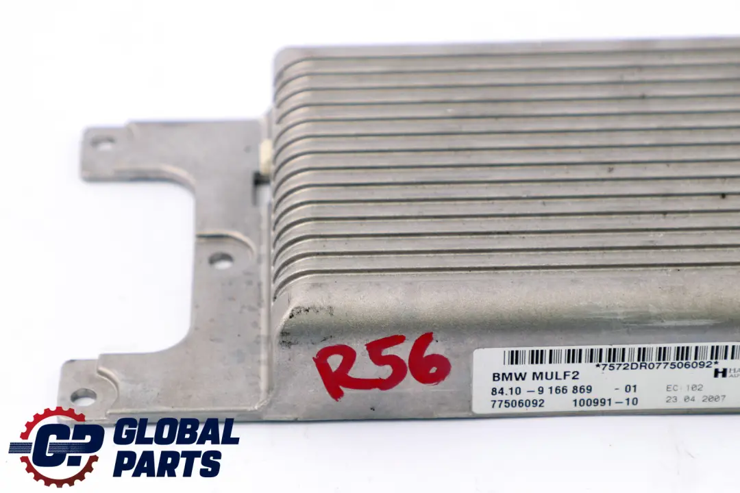 Manos libres Electronica Carga MULF2 para Mini Cooper R56 con número de pieza 9166869 Mini Cooper R56 Manos libres Electronica Carga MULF2 - SKU 9166869 - Número de pieza 9166869