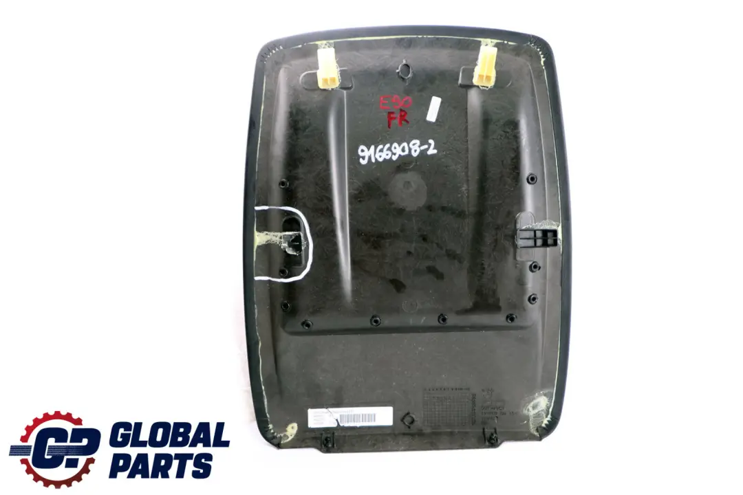 Panel Seat With Net Bag Black BMW 3 Series E90 E91 E92 LCI Rear - SKU 9166908-2 - Part number 9166908