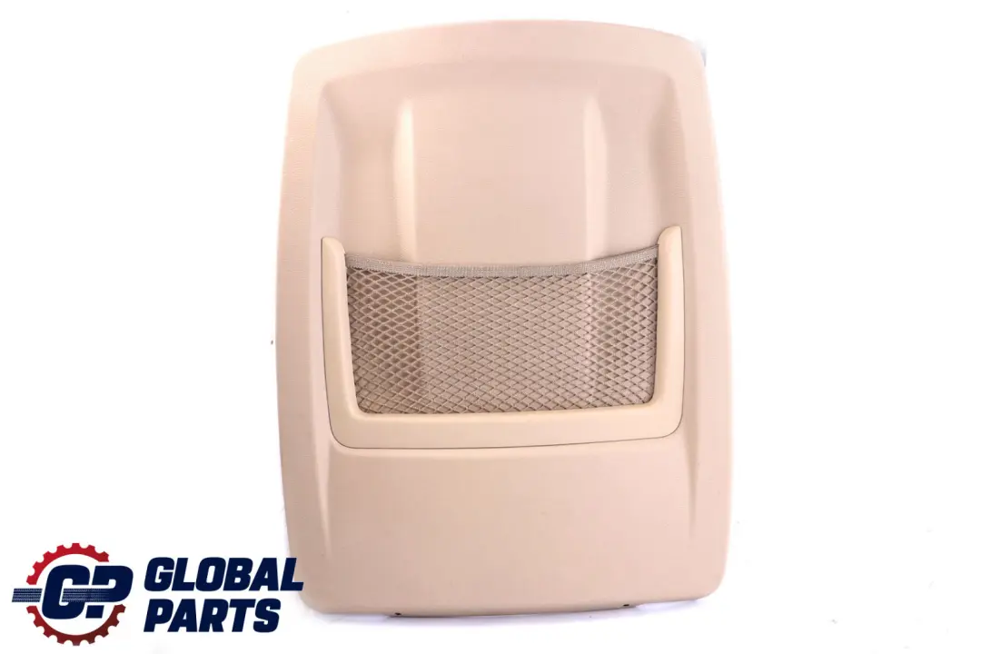 Panel Seat With Net Bag Cream Beige to BMW E92 LCI Rear with Part number 9166913 BMW E92 LCI Rear Panel Seat With Net Bag Cream Beige - SKU 9166913 - Part number 9166913
