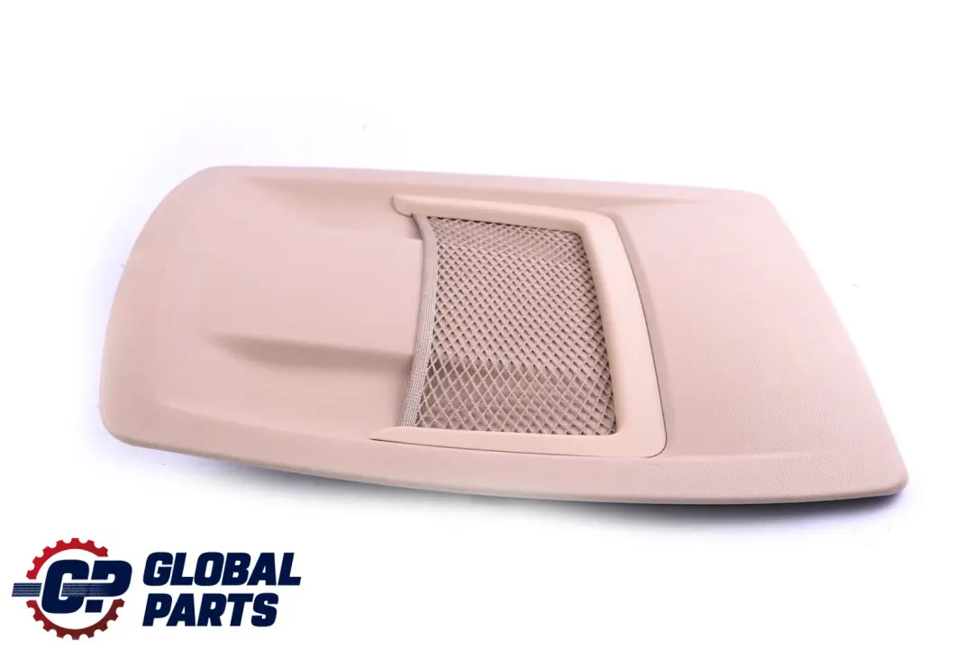 Panel Seat With Net Bag Cream Beige to BMW E92 LCI Rear with Part number 9166913 BMW E92 LCI Rear Panel Seat With Net Bag Cream Beige - SKU 9166913 - Part number 9166913
