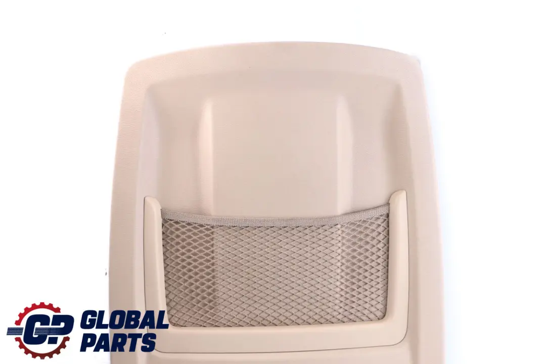 Asiento Panel Trasero Con Bolsa De Red Crema Beige para BMW E92 LCI con número de pieza 9166913 BMW E92 LCI Asiento Panel Trasero Con Bolsa De Red Crema Beige - SKU 9166913 - Número de pieza 9166913