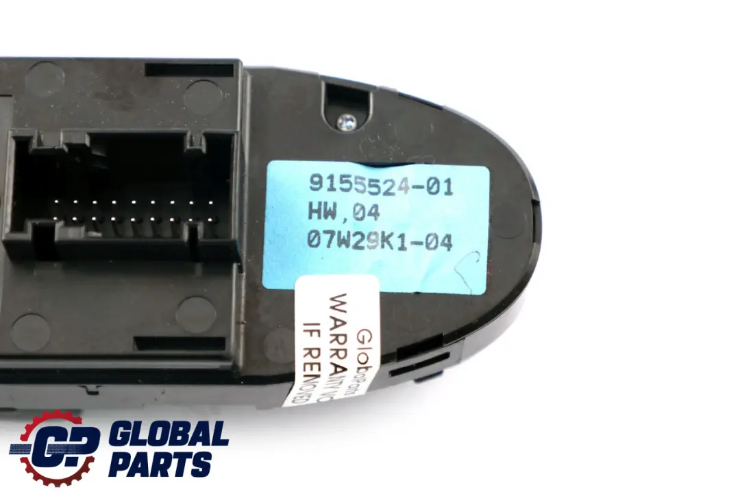 Schalter Fensterheber Fahrerseite Schwarz 6131 für BMW E81 E82 mit Teilenummer 9167157 BMW E81 E82 Schalter Fensterheber Fahrerseite Schwarz 6131 - SKU 9167157-1 - Teilenummer 9167157