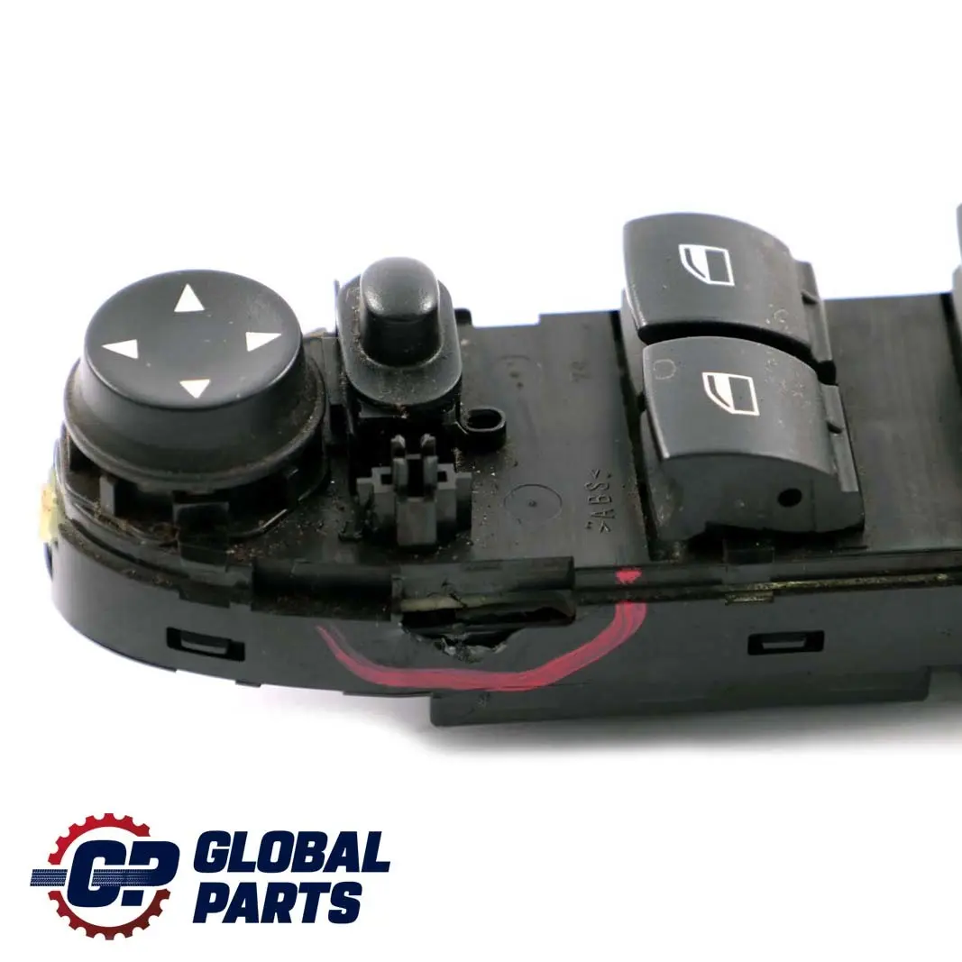 Panel Interruptor Elevalunas Lado Conductor Negro para BMW E88 con número de pieza 9167181 BMW E88 Panel Interruptor Elevalunas Lado Conductor Negro - SKU 9167181-1 - Número de pieza 9167181