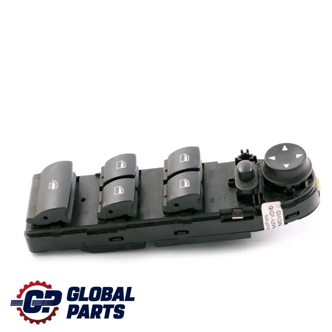BMW E88 Pannello interruttore alzacristalli lato guida nero 916718 - SKU 9167181-1 - Numero di parte 9167181