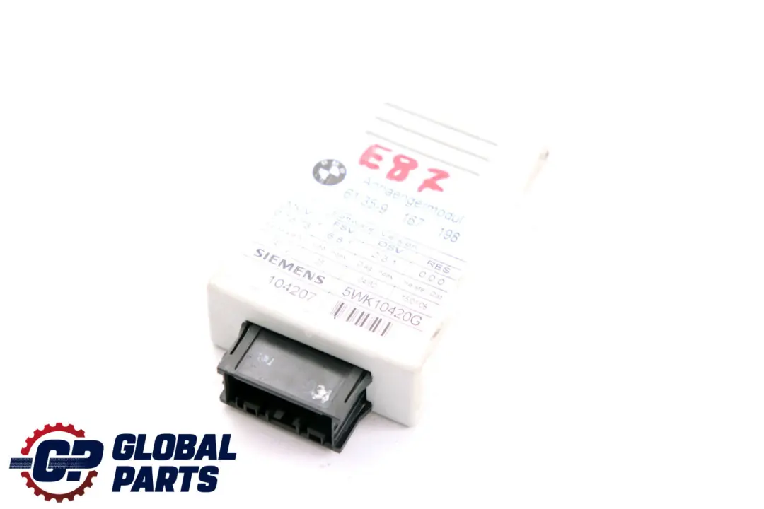 Gancio di traino Gancio di traino Modulo Unità di controllo per BMW E81 E87 E92 E93 con numero di parte 9167198 BMW E81 E87 E92 E93 Gancio di traino Gancio di traino Modulo Unità di controllo - SKU 9167198 - Numero di parte 9167198