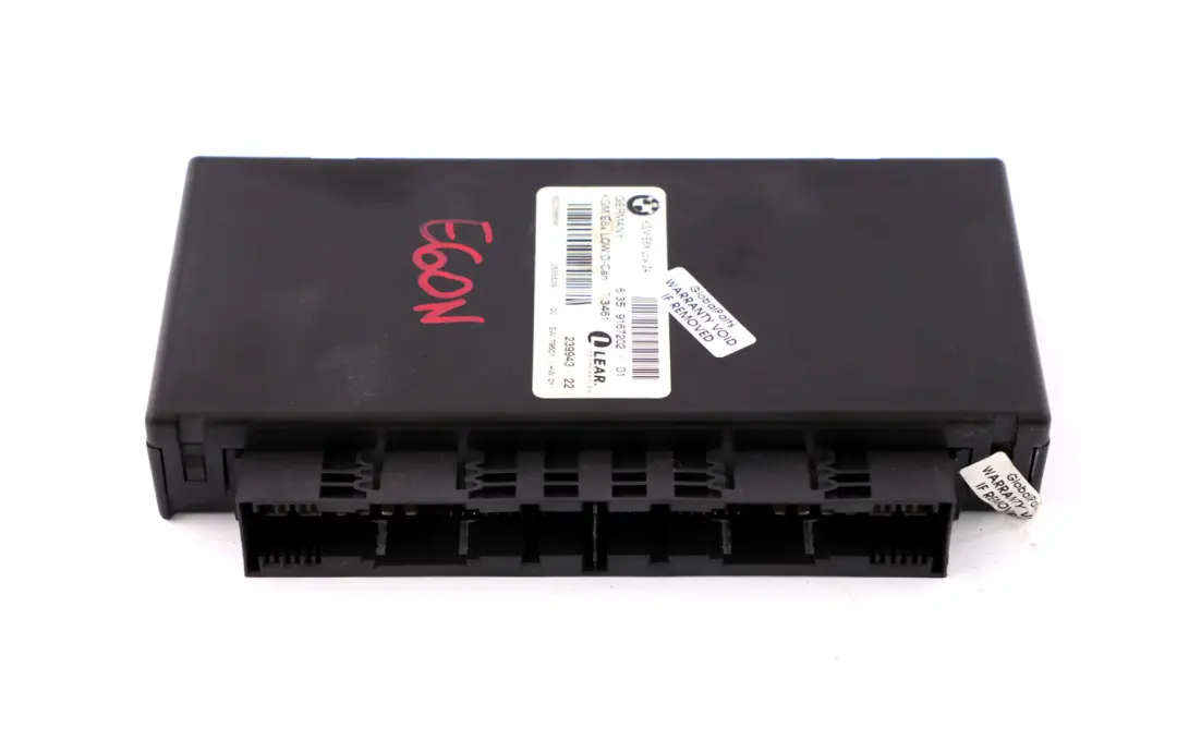 Body Gateway Module ECU Unité de contrôle pour BMW E60 E61 LCI E63 E64 à propos du numéro de pièce 9221110 BMW E60 E61 LCI E63 E64 Body Gateway Module ECU Unité de contrôle - SKU 9167202 - Numéro de pièce 9221110